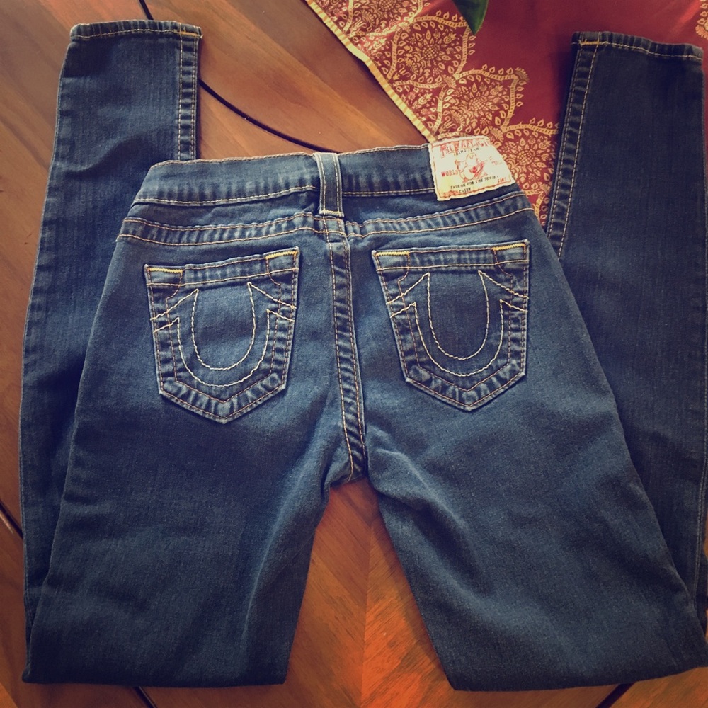 True Religion stretch skinny jeans in a size 26 👖